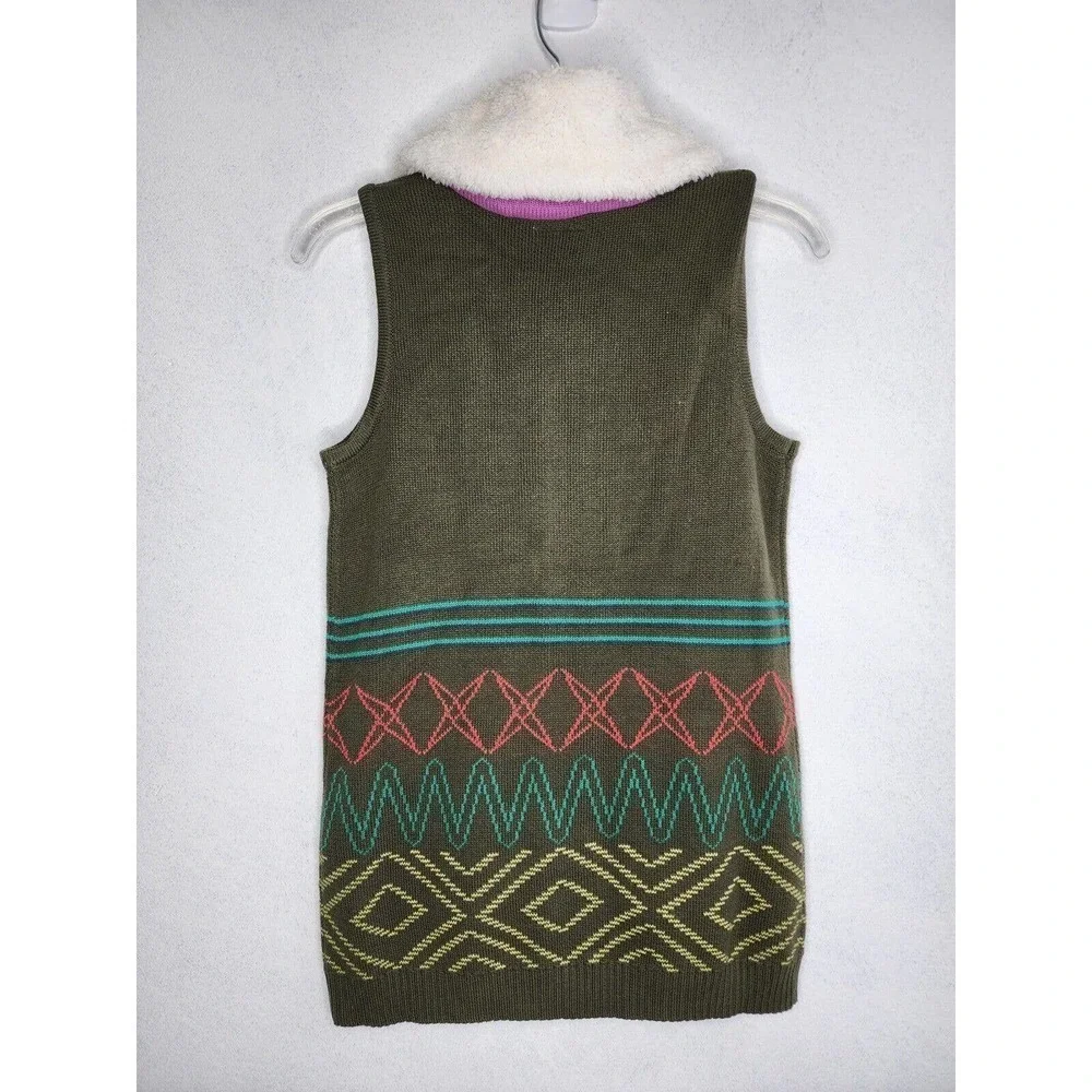 Matilda Jane Make believe Big Idea Vest Girls Size 14 Colorful